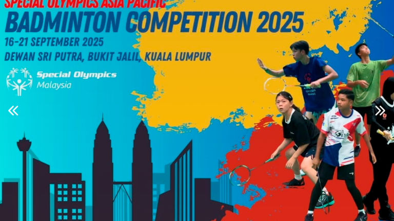 Foto Kredit: Special Olympics Malaysia website