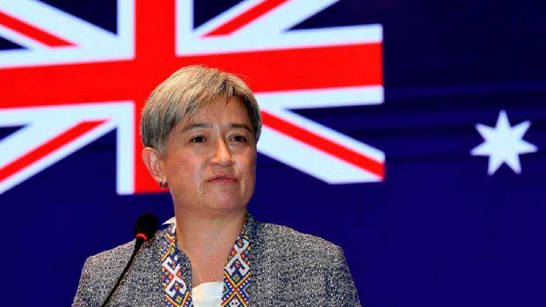 Australia’s Foreign Minister Penny Wong. - BERNAMApix