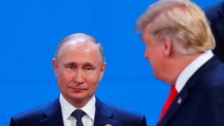 U.S. President Donald Trump and Russia’s President Vladimir Putin - REUTERSpix