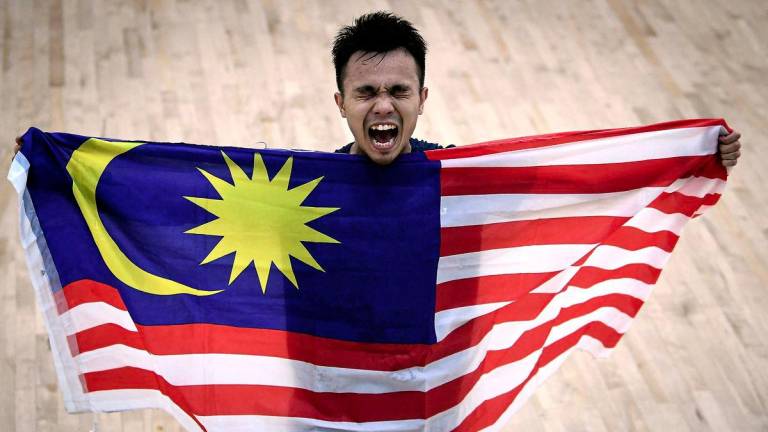 National squash player Addeen Idrakie - BERNAMAPIX