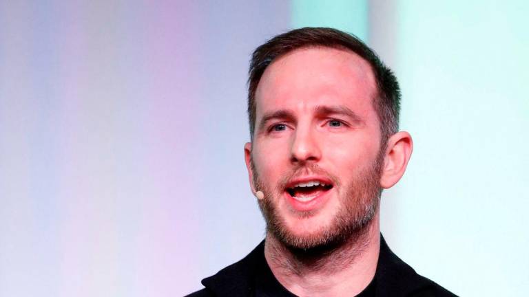 Joe Gebbia, co-founder of Airbnb speaks during the second day of the first Obama Foundation Summit in Chicago, Illinois, U.S. November 1, 2017. - REUTERS