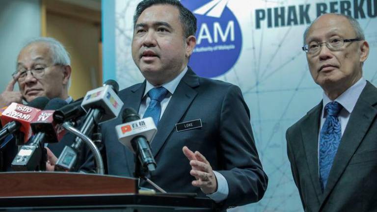 Menteri Pengangkutan Anthony Loke Siew Fook - fotoBERNAMA