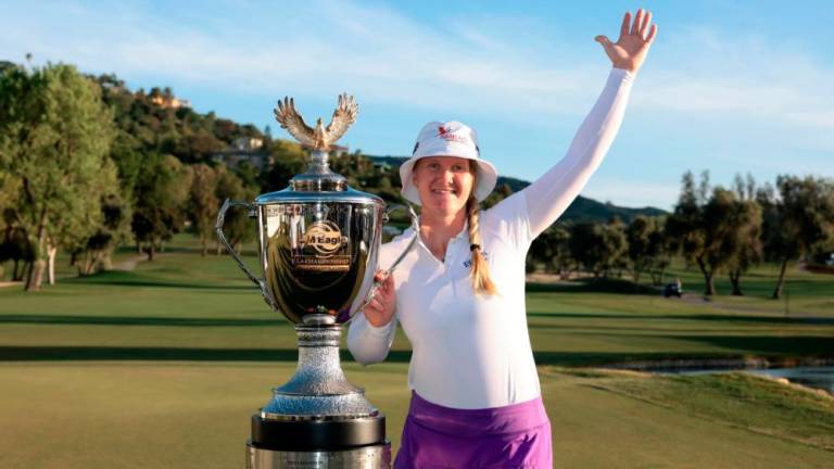 JM Eagle LA Championship winner Ingrid Lindblad of Sweden. – LPGA/Getty Images