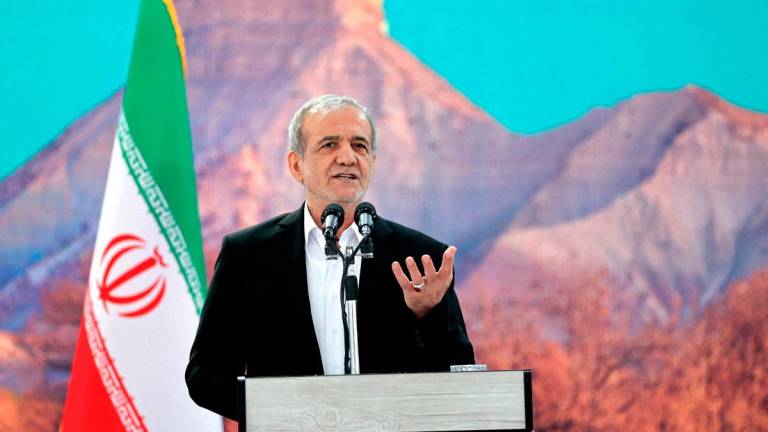 Iranian President Masoud Pezeshkian. - Iran’s Presidential website/WANA (West Asia News Agency)/Handout via REUTERS
