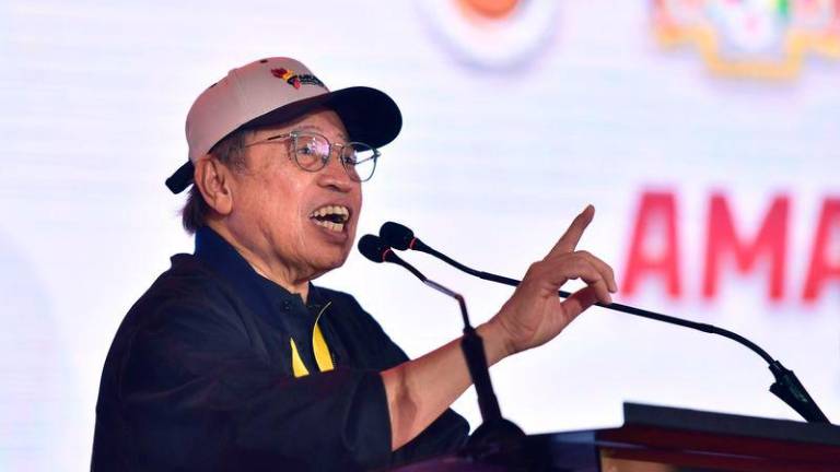Sarawak Premier Tan Sri Abang Johari Openg - BERNAMApix