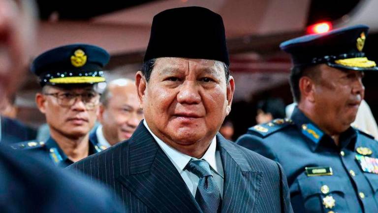 Indonesian President Prabowo Subianto - BERNAMA