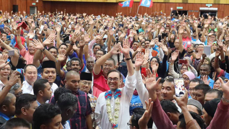 Anwar attributes his freedom to the people's wisdom