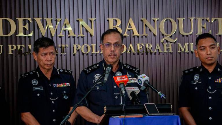 Acting Perak police chief DCP Zulkafli Sariaat - BERNAMApix