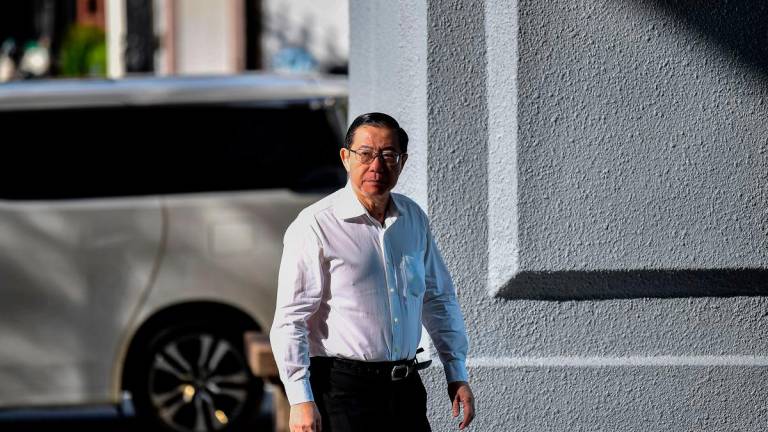 Former Penang Chief Minister Lim Guan Eng - Photo by BERNAMA