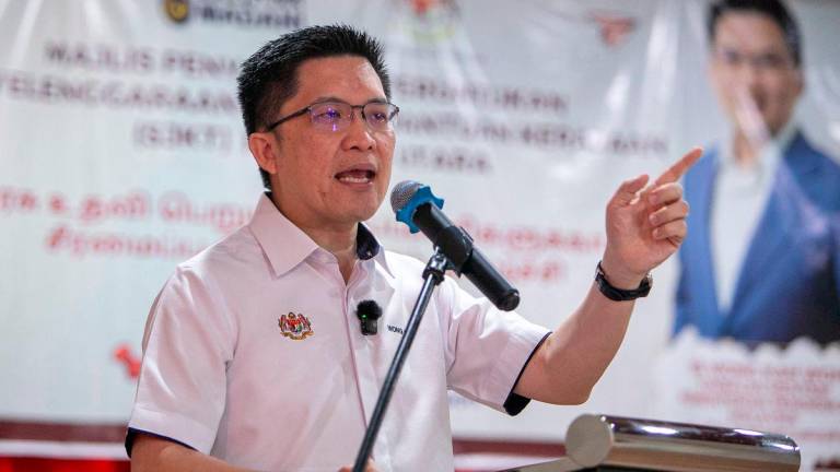 Deputy Education Minister Wong Kah Woh. Bernamapix