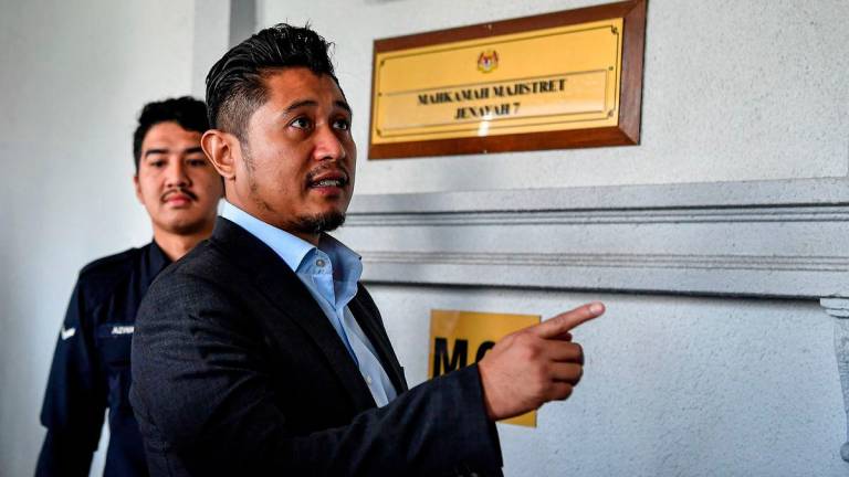 Gombak Setia assemblyman Muhammad Hilman Idham. Bernamapix