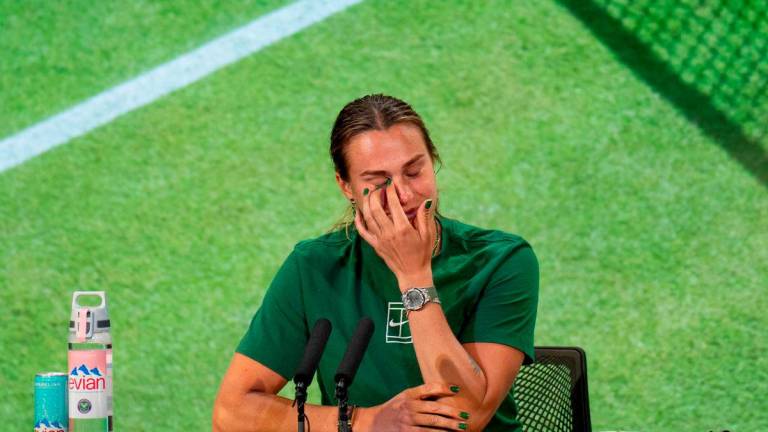 Aryna Sabalenka - Photo by Joe TOTH / various sources / AFP