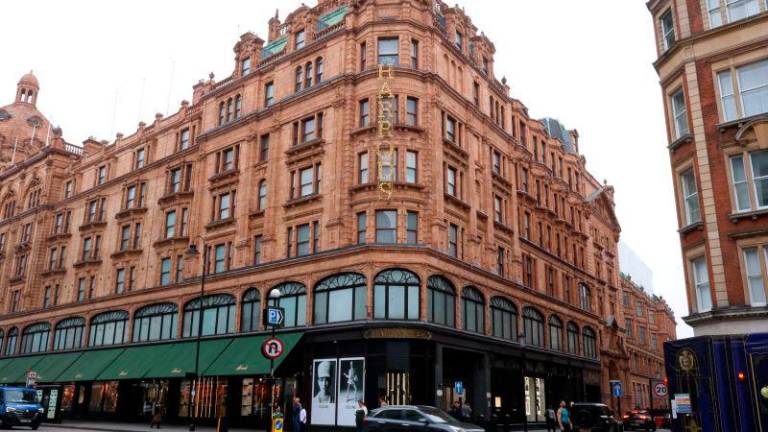 FILEpix: A view of the Harrods department store, in London, Britain, September 20, 2024. REUTERSpix