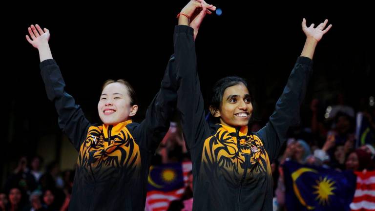 Pearly Tan - M.Thinaah at Birmingham 2022 Commonwealth games - BERNAMA