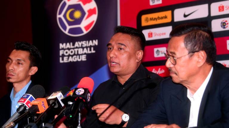 Malaysian Football League acting chief executive officer Mohd Shazli Shaik Mohd - BERNAMAPIX