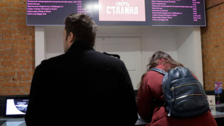 Moscow cinema stops showing 'Death of Stalin' after police raid