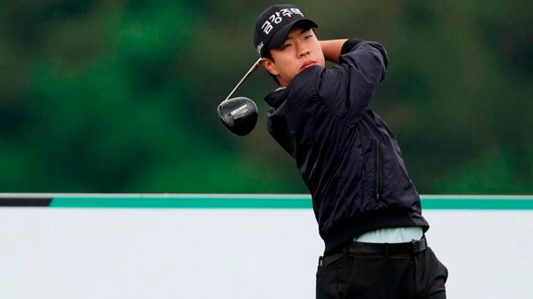 Jung Yujun of South Korea. – Korea Golf Association/Asian Tour