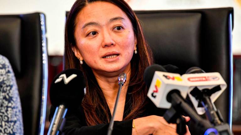 Youth and Sports Minister Hannah Yeoh - Bernamapix