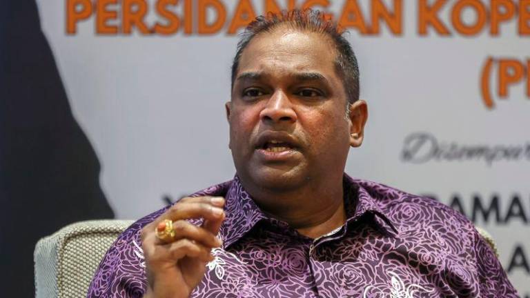 Timbalan Menteri KUSKOP Datuk Seri R. Ramanan - fotoBERNAMA