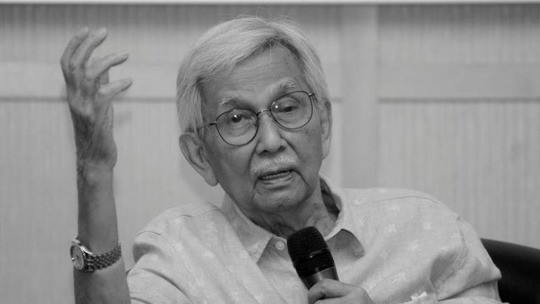 Former Finance Minister Tun Daim Zainuddin - BERNAMApix