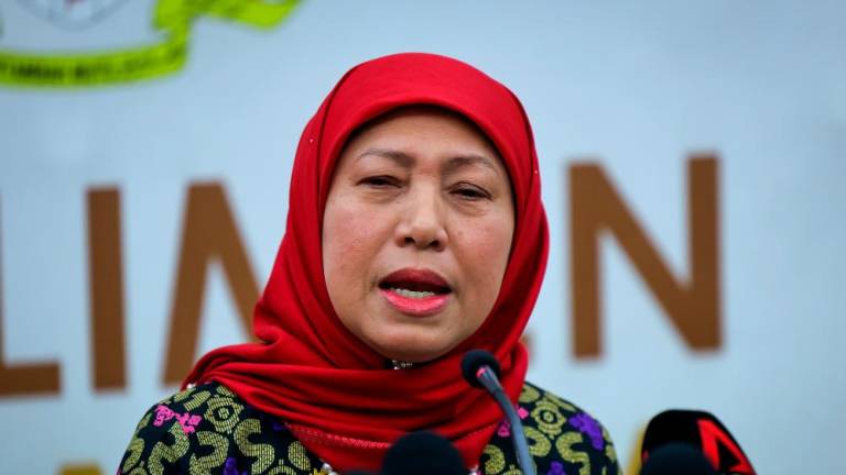 Menteri Pembangunan Wanita, Keluarga dan Masyarakat Datuk Seri Nancy Shukri - fotoBERNAMA