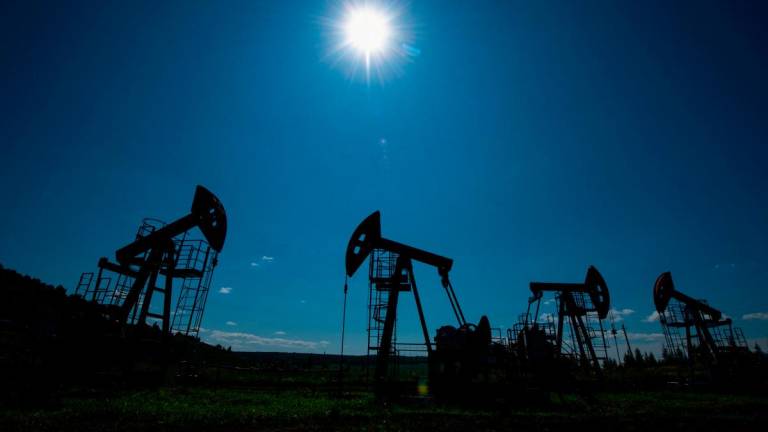 For representational pFILE PHOTO: A view shows oil pump jacks outside Almetyevsk, in the Republic of Tatarstan, Russia July 14, 2025. REUTERS/Stringer/File Photourposes only:
