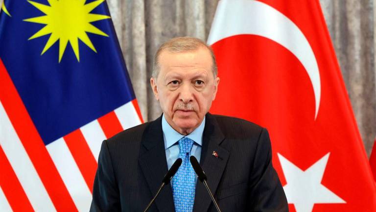 Turkish President Recep Tayyip Erdogan - Photo by BERNAMA