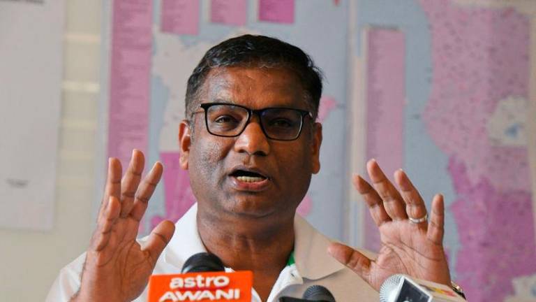 Penang Water Supply Corporation (PBAPP) chief executive officer Datuk K. Pathmanathan - BERNAMApix