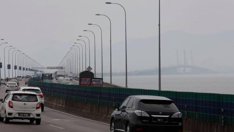 Penang Bridge. Sunpix by Masry Che Ani