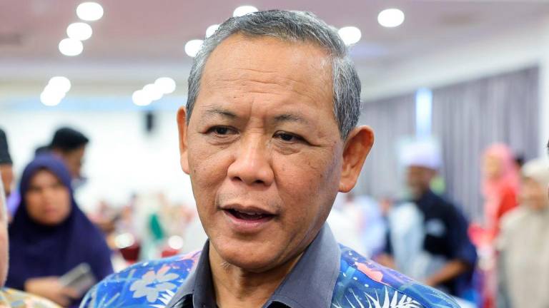 Negeri Sembilan Menteri Besar Datuk Seri Aminuddin Harun - Photo by BERNAMA