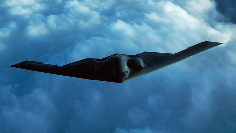 US B-2 bomber in flight at an undisclosed location. - AFP PHOTO / US Air Force