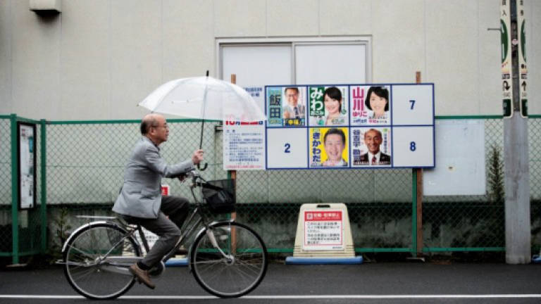 Japan braces for super typhoon ahead of election