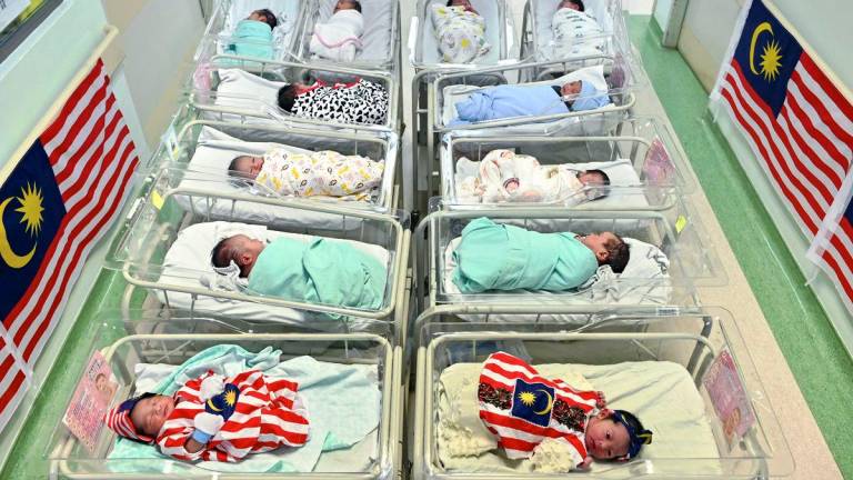 Gambar Hiasan Sahaja : Bagi-bayi Merdeka yang dilahirkan pada 31 Ogos 2022 di Hospital Sultanah Nur Zahirah Kuala Terengganu hari ini - BERNAMA