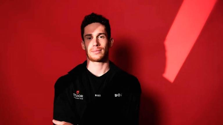 Sprint specialist Alberto Dainese. - via Tudor Pro Cycling portal
