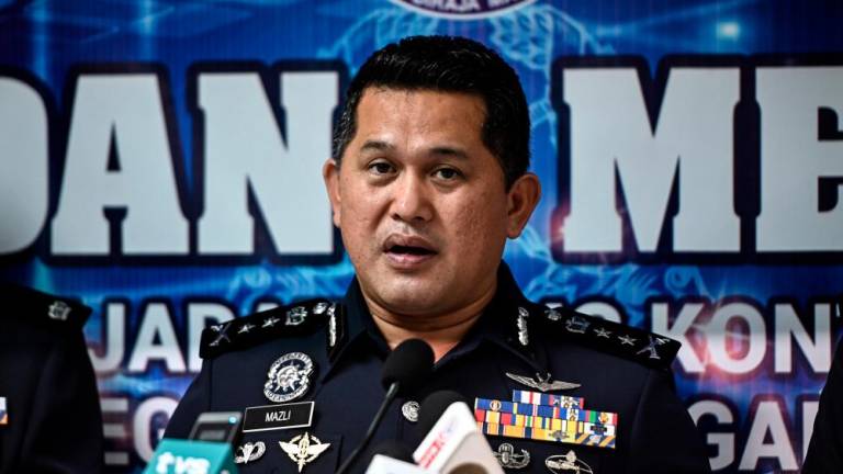 Terengganu police chief, Datuk Mazli Mazlan. - BERNAMApix