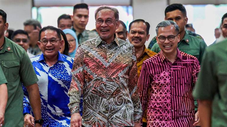 Perdana Menteri Datuk Seri Anwar Ibrahim. fotoBERNAMA