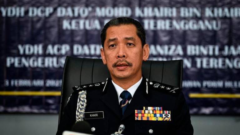 Terengganu police chief Datuk Mohd Khairi Khairudin - BERNAMApix