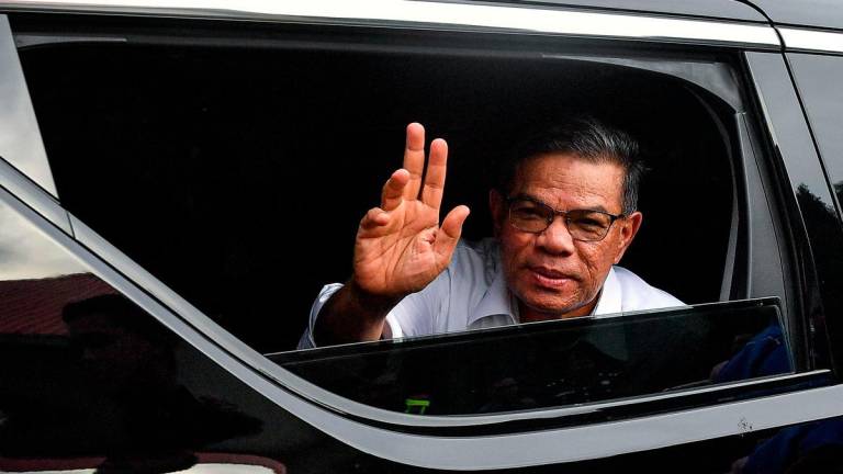 Home Minister Datuk Seri Saifuddin Nasution Ismail - BERNAMApix