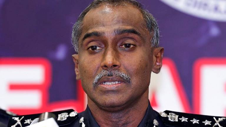 Johor Police Chief, Datuk M. Kumar. - BERNAMApix