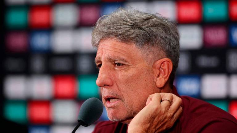 Renato Portaluppi, Head Coach of Fluminense FC. - Alex Grimm/Getty Images/AFP