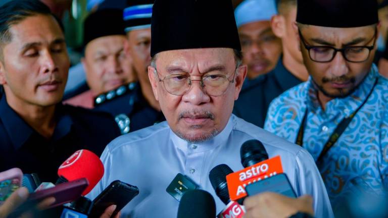 Gambar tujuan representasi sahaja: Datuk Seri Anwar Ibrahim - BERNAMA