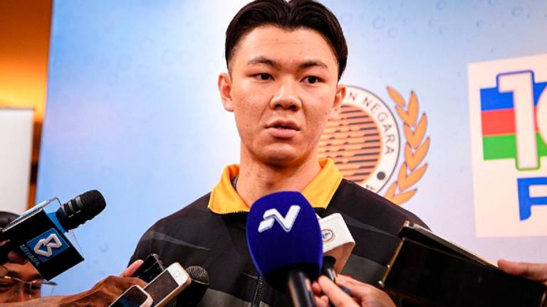 Pemain badminton perseorangan negara, Lee Zii Jia. - fotoBERNAMA