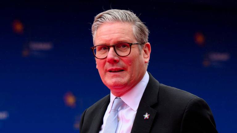 British Prime Minister Keir Starmer arrives at the 6th European Political Community summit at Skanderbeg Square in Tirana, Albania May 16, 2025. - REUTERSPIX