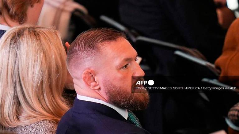 Conor McGregor. - Angelina Katsanis - Pool/Getty Images/AFP