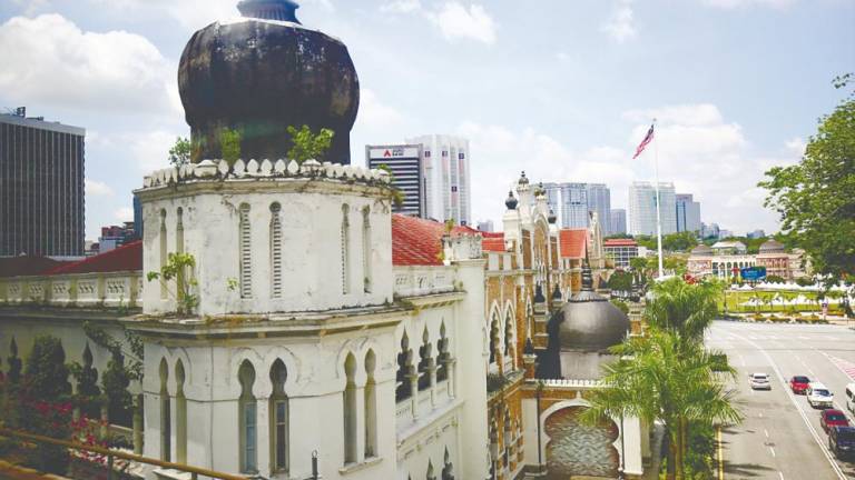 Kamarul Afizi said preserving heritage buildings involves physical restoration and safeguarding their historical and cultural identity for future generations. – ADAM AMIR HAMZAH/THESUN