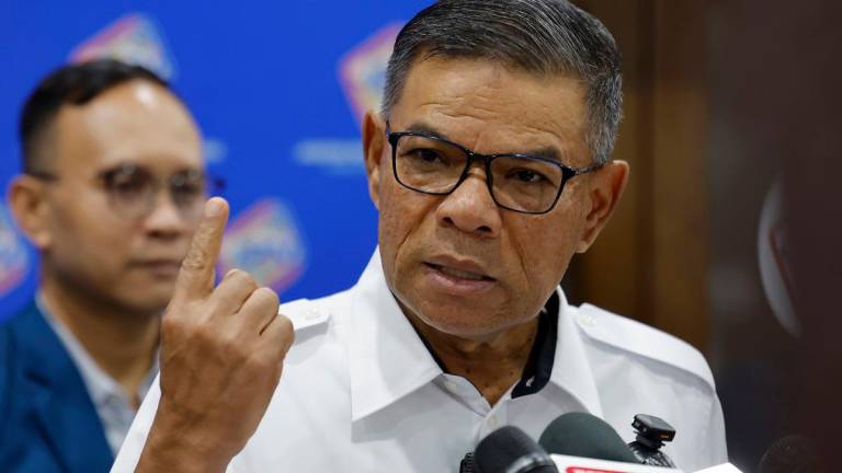 Home Minister Datuk Seri Saifuddin Nasution Ismail. - BERNAMApix