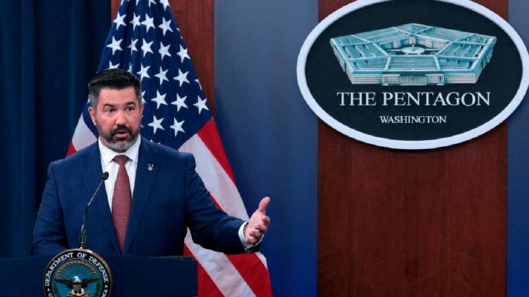 Chief Pentagon Spokesman Sean Parnell. - Alex Wong/Getty Images/AFP