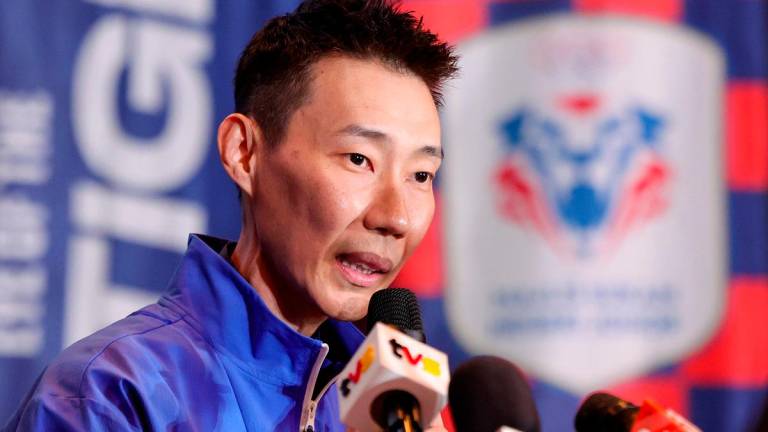 Badminton legend Lee Chong Wei. - BERNAMApix