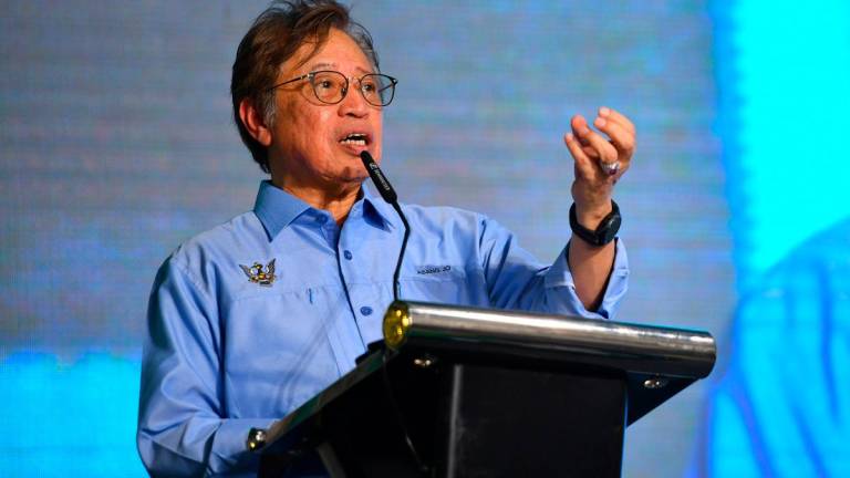 Sarawak Premier Tan Sri Abang Johari Tun Openg. - BERNAMApix