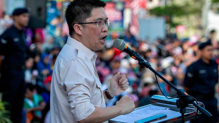 Deputy Minister Wong Kah Wo. Bernamapix
